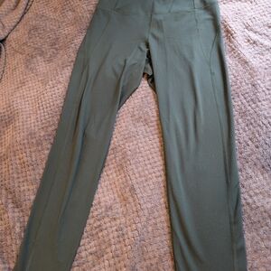 Girlfriend Collective Forest Green Leggings